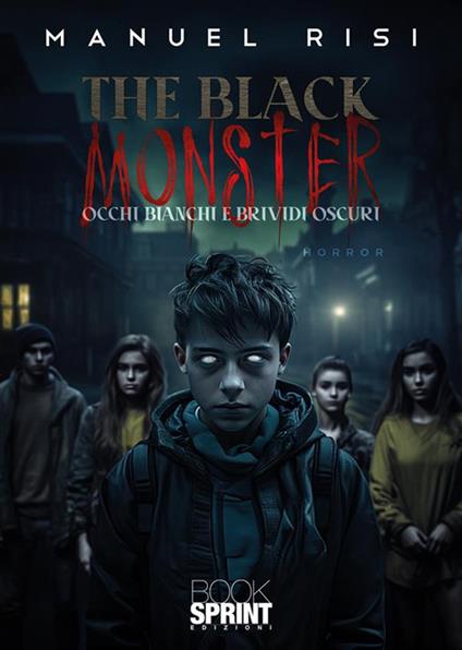 The Black Monster - Manuel Risi - copertina