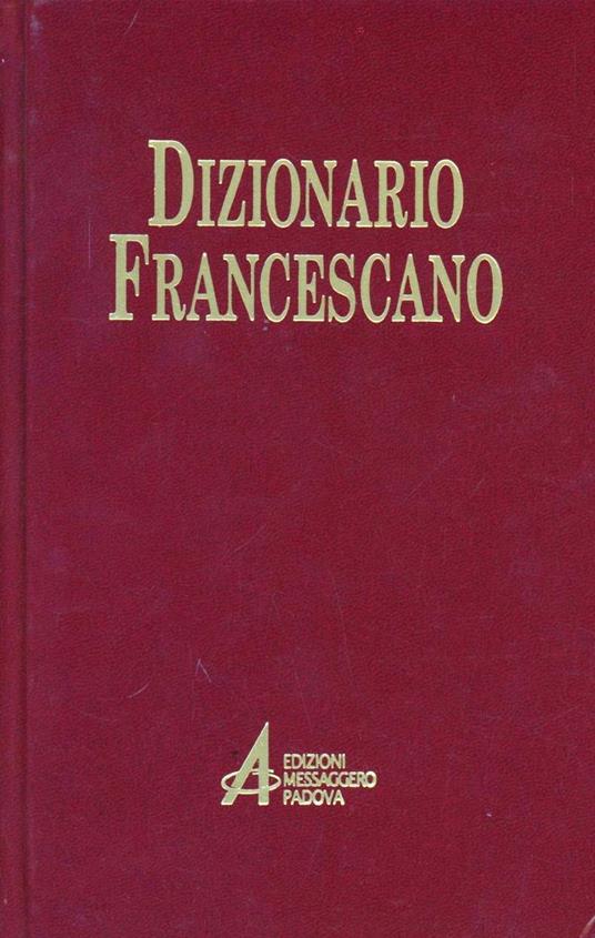Dizionario francescano - copertina