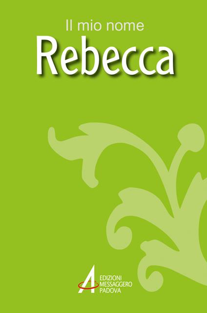 Rebecca - Piero Lazzarin,Clemente Fillarini - copertina