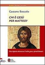 Chi è Gesù per Matteo? Una risposta attraverso il verso greco «prosérchomai»