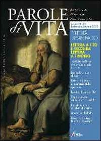 Parole di vita (2012). Lettera a Tito e secondl lettera a Timoteo. Vol. 5 - copertina