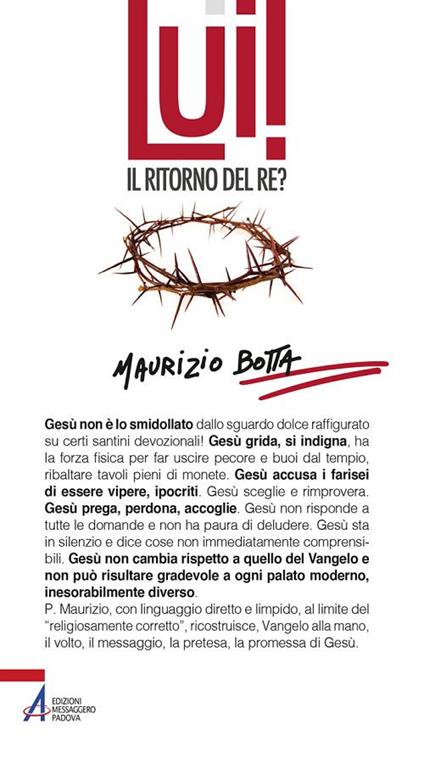 Lui! Il ritorno del re? - Maurizio Botta - copertina