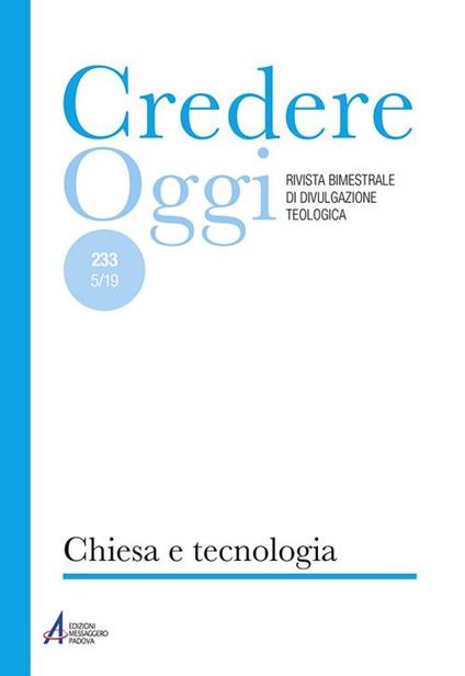 Credere oggi. Vol. 233 - copertina