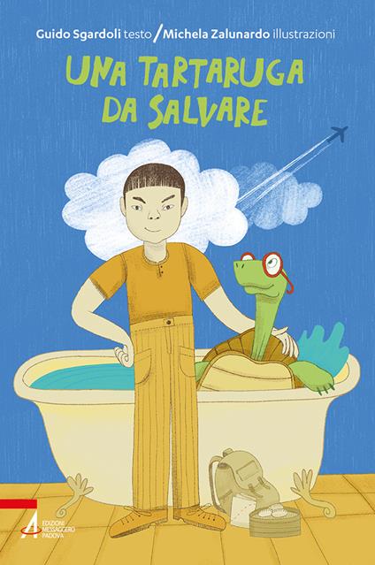 Una tartaruga da salvare. Ediz. plastificata - Guido Sgardoli - copertina