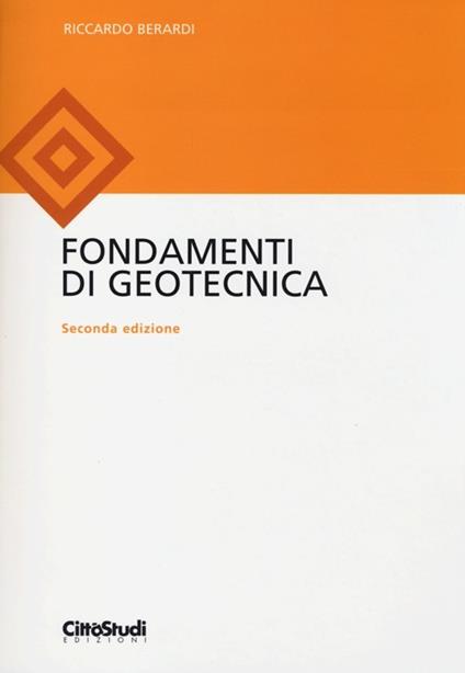 Fondamenti di geotecnica - Riccardo Berardi - copertina