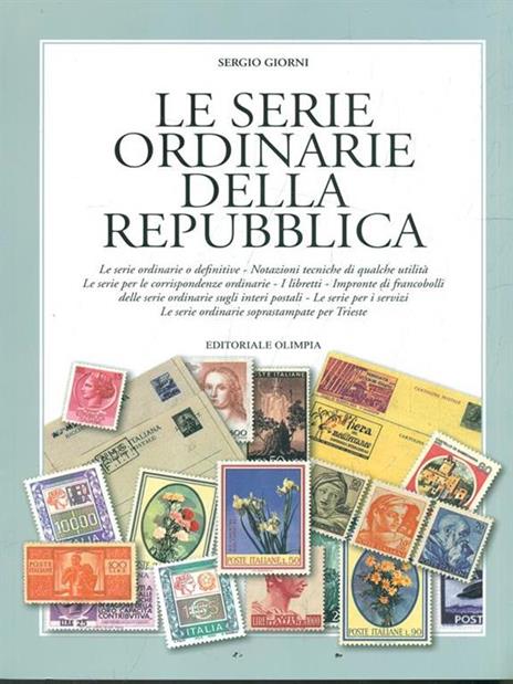 Le serie ordinarie della Repubblica - copertina