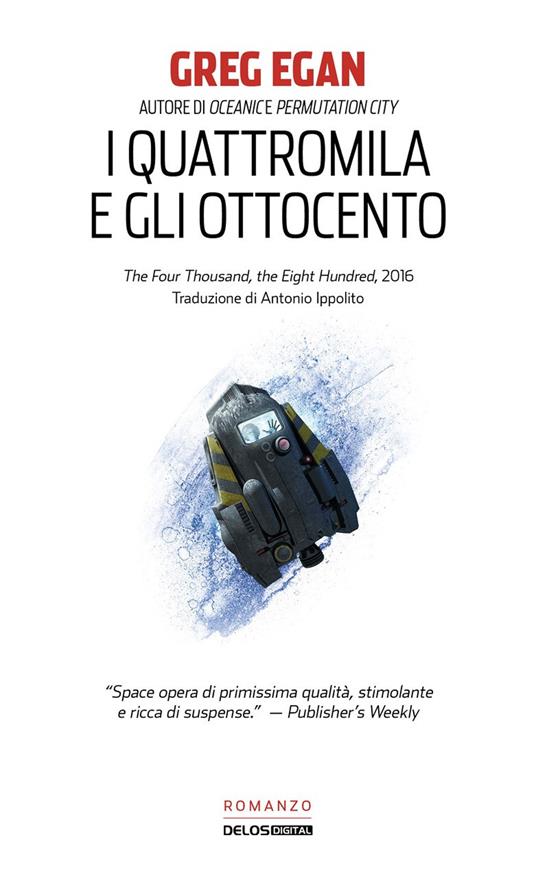 I quattromila e gli ottocento - Greg Egan - copertina
