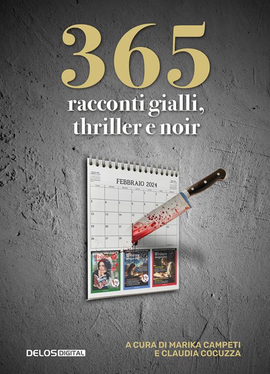 365 racconti gialli, thriller e noir - copertina