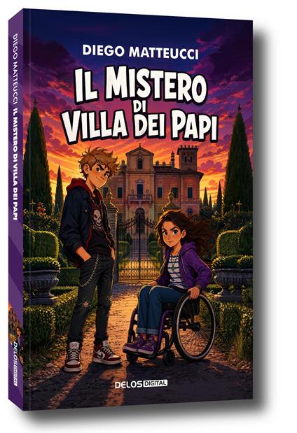 Il mistero di Villa dei Papi - Diego Matteucci - copertina