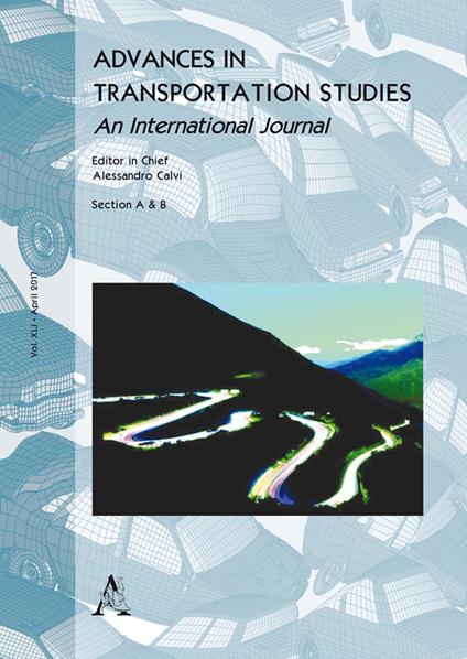 Advances in transportation studies. An international journal   (2017). Vol. 42 - copertina