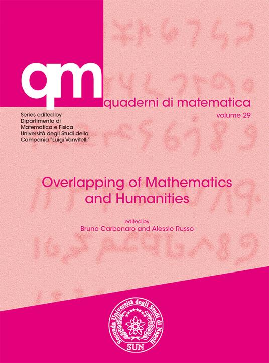 Overlapping of mathematics and humanities - copertina
