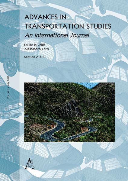 Advances in transportation studies. An international journal (2017). Vol. 42 - copertina