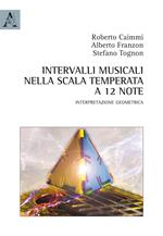 Intervalli musicali nella scala temperata a 12 note. Interpretazione geometrica