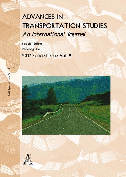 Advances in transportation studies. An international journal. Special issue (2017). Vol. 2 - copertina
