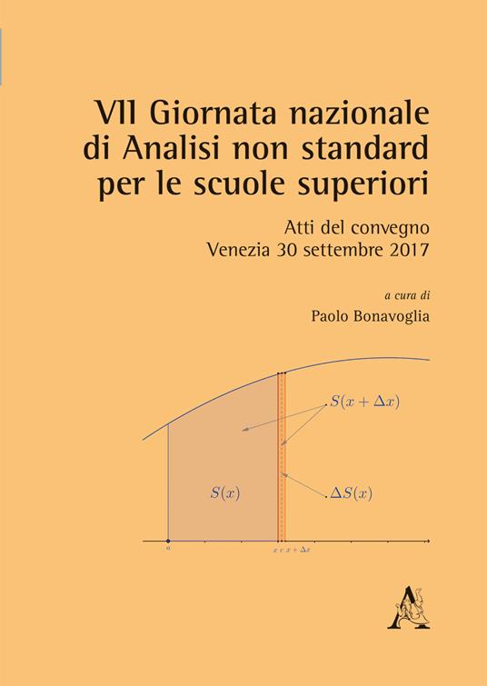 VII Giornata nazionale di analisi non standard per le scuole superiori. Atti del convegno (Venezia, 30 settembre 2017) - copertina