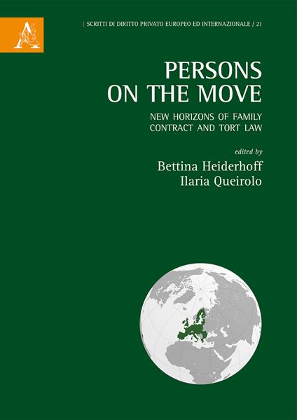 Persons on the move. New horizons of family, contract and tort law - copertina