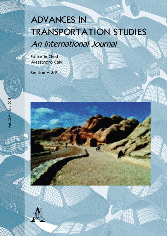 Advances in transportation studies. An international journal (2018). Vol. 45: July. - copertina