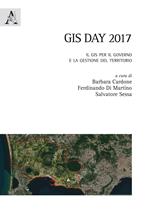 GIS day 2017. Il GIS per il governo e la gestione del territorio