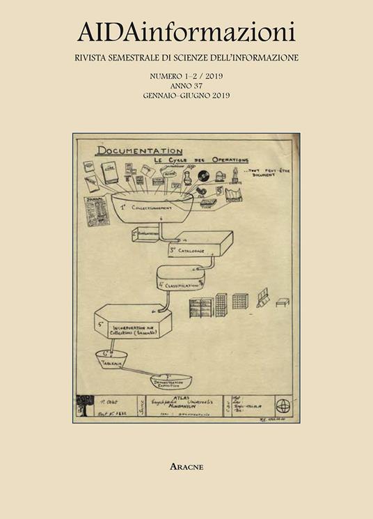 AIDAinformazioni. Rivista di scienze dell'informazione (2019). Vol. 1-2 - Roberto Guarasci - copertina