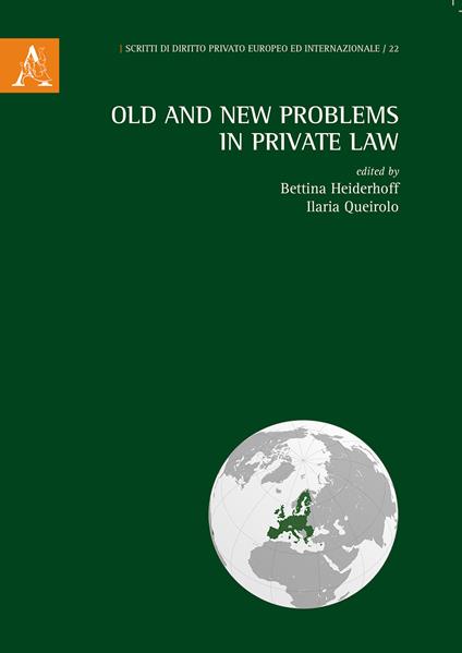 Old and new problems in private law - copertina
