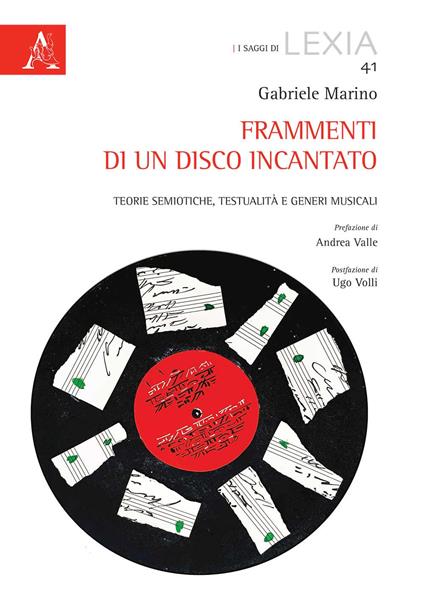 Frammenti di un disco incantato. Teorie semiotiche, testualità e generi musicali - Gabriele Marino - copertina