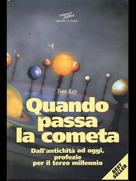 Quando passa la cometa - Tom Kay - copertina