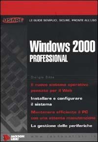  Windows 2000 Professional -  Giorgio Sitta - copertina