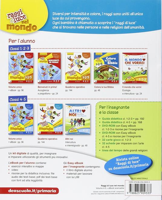 Raggi di luce nel mondo. Per la 4ª e 5ª elementare. Con e-book. Con espansione online - E. Marchetti - 4