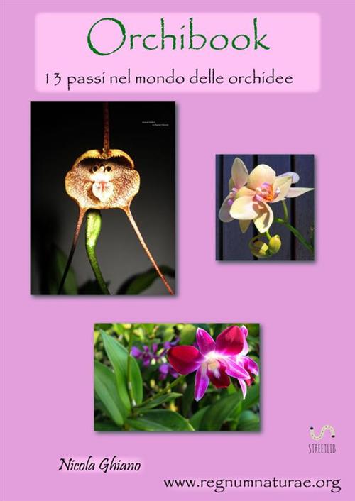 Orchibook. 13 passi nel mondo delle orchidee - Nicola Ghiano - copertina