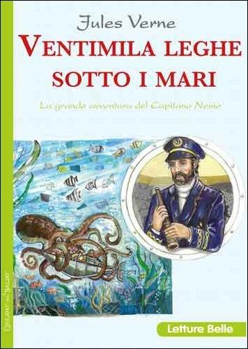 Ventimila leghe sotto i mari - Jules Verne - copertina