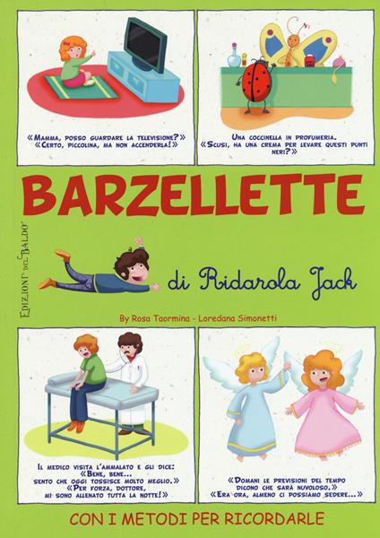 Barzellette di Ridarola Jack. Con i metodi per ricordarle - Rosa Taormina,Loredana Simonetti - copertina