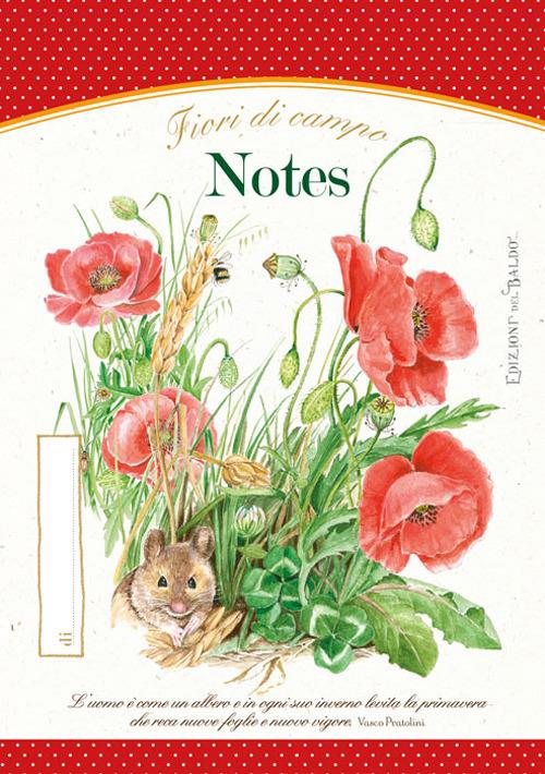 Fiori di campo (block notes) - copertina