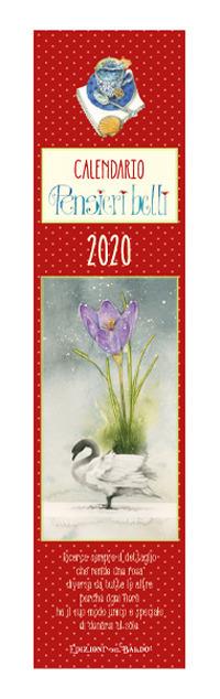 Pensieri belli. Calendario mini 2020 - copertina