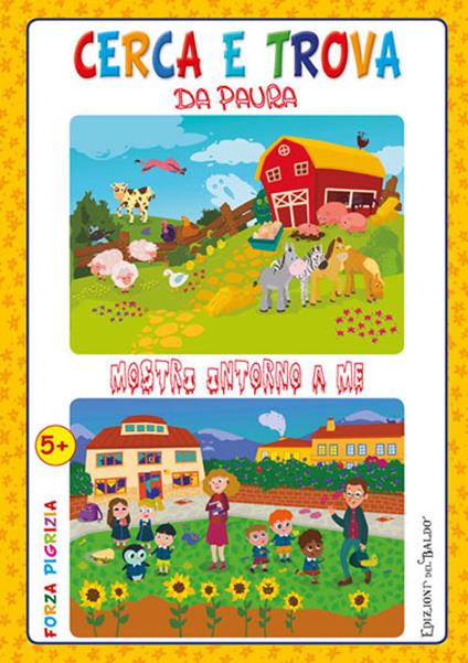 Cerca trova da paura. Mostri intorno a me - copertina