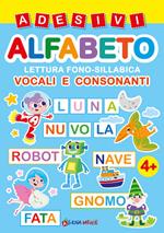 Adesivi alfabeto. Con adesivi. Ediz. illustrata