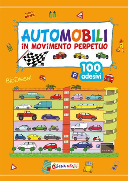 Automobili in movimento perpetuo - Anastasia Zanoncelli - copertina