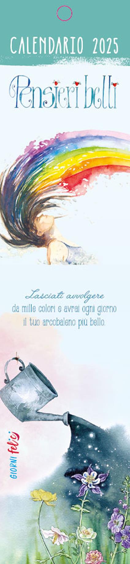 Pensieri belli. Calendarietto 2025 - copertina