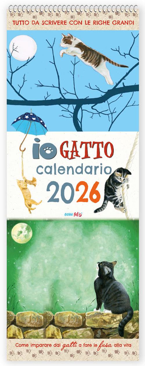 Calendario 2026. Io gatto - copertina