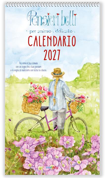 Pensieri belli. Calendario 2027 - copertina
