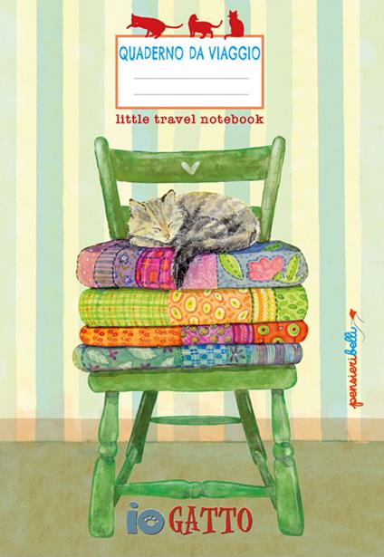 Io gatto. Little travel notebook. (Quaderno da viaggio) - copertina
