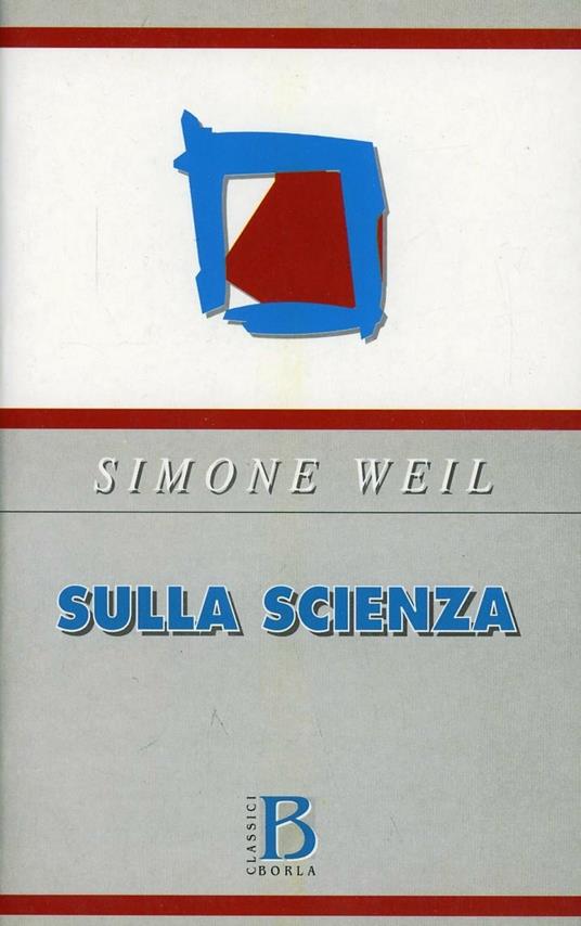 Sulla scienza - Simone Weil - copertina