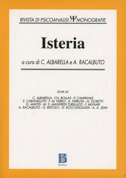 Isteria oggi - copertina