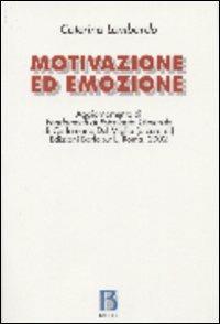 Motivazione ed emozione - Caterina Lombardo - copertina