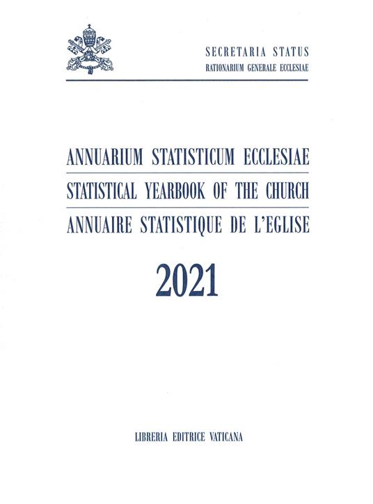 Annuarium statisticum Ecclesiae (2021) - copertina