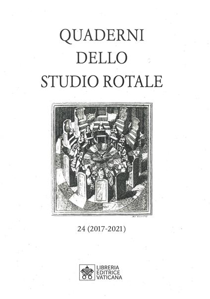 Quaderni dello studio rotale. Vol. 24: (2017-2021) - copertina