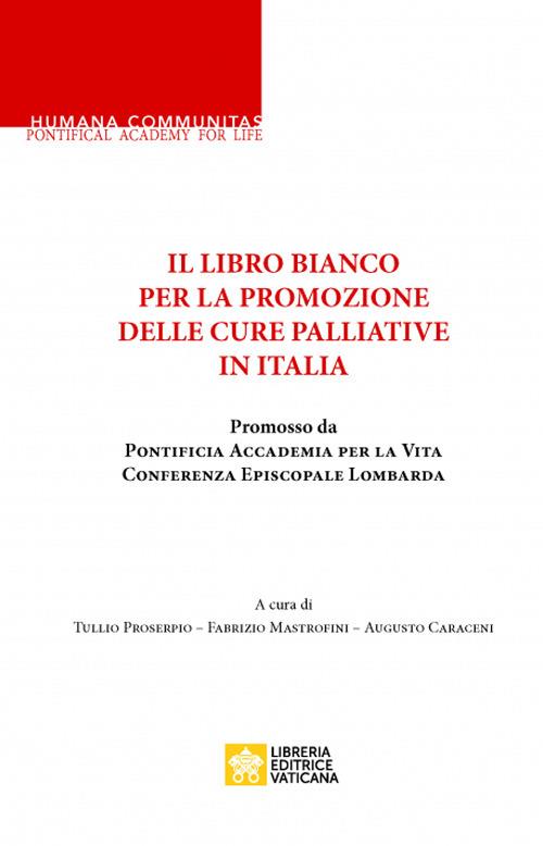 Il libro bianco per la promozione delle cure palliative in Italia - copertina