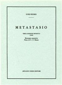 Pietro Metastasio - Luigi Russo - copertina