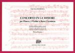 Concerto in La minore per flauto, 2 violini e basso continu (rist. anast. Napoli, 1729)