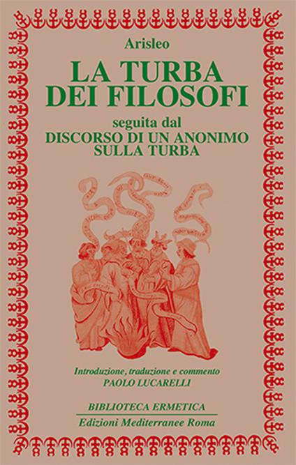 La turba dei filosofi-Discorso di un anonimo sulla turba - Arisleo - copertina