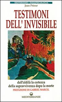 Testimoni dell'invisibile - Jean Prieur - copertina